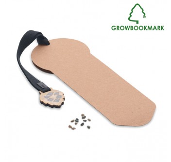 GROWBOOKMARK™ - Segnalibro in legno di pino