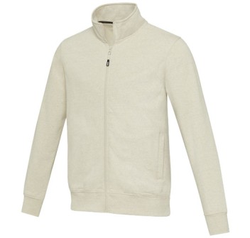 Maglione unisex in tessuto riciclato a cerniera intera Galena Aware™