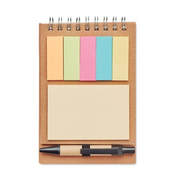 MULTIBOOK - Blocco notes con penna e fogli