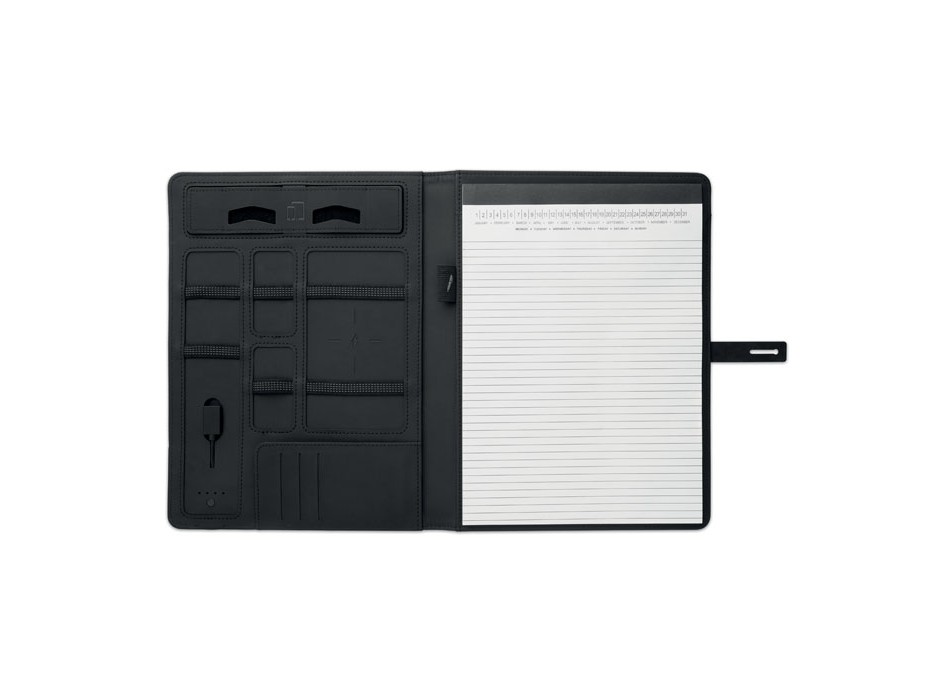 SMARTFOLDER - Blocco A4 con powerbank