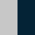 grey melange/ french navy