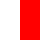 white / red