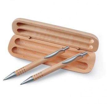 DEMOIN - Pen and pencil set in case