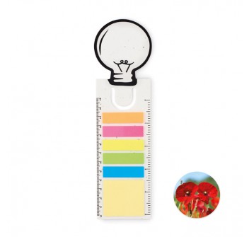 IDEA SEED - Paper bookmark with seeds