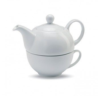 TEA TIME - Tea set, teapot and cup